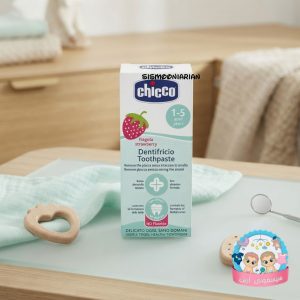 خمیردندان توت فرنگی کودک چیکو Chicco حجم 50 میل مناسب بالای یک سال