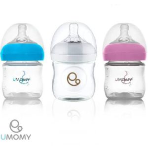 شیشه شیر یومامی دهانه عریض ۱۲۵ میل مدل Avent Natural | جنس طلقی، ضدنشت و مناسب نوزاد