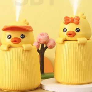 دستگاه بخور سرد اتاق نوزاد و کودک طرح جوجه اردک با حجم 350 میلی لیتر