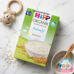 سرلاک ارگانیک برنجی هیپ Hipp Organik Pirinçli - 200 گرم - مناسب بالای 4 ماه انقضا 2027.03