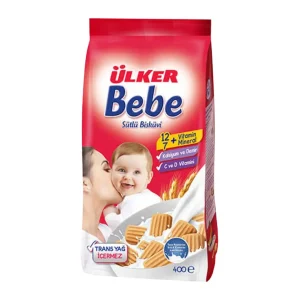 بیسکویت کودک اولکر به به Ulker Bebe وزن ۴۰۰ گرم – اصل ترکیه انقضا ۲۰۲۶.۱۲